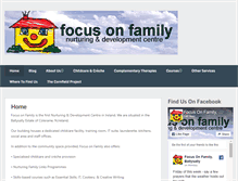 Tablet Screenshot of focusonfamily.co.uk